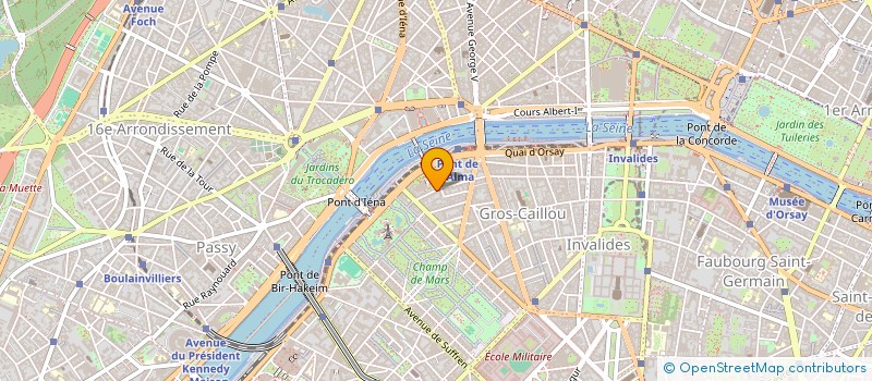 localisation de l'entreprise CORALIES  PARIS