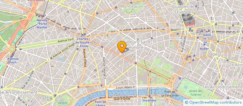 localisation de l'entreprise CORALINE BARDINAT CONSULTING  PARIS
