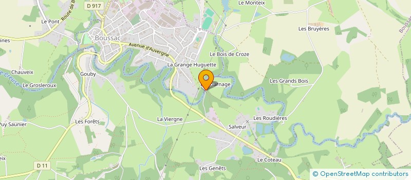 localisation de l'entreprise CORALIS  SAINT-SILVAIN-BAS-LE-ROC