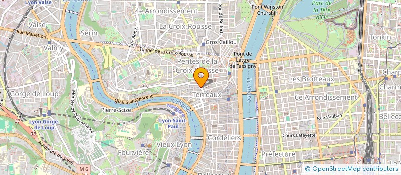 localisation de l'entreprise CORALY à LYON