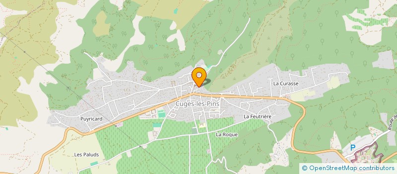 localisation de l'entreprise CORALY INVEST  CUGES-LES-PINS