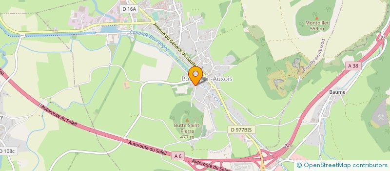 localisation de l'entreprise CORAMAIN  CHAMPAGNE-AU-MONT-D OR