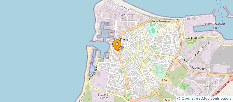 localisation de l'entreprise CORAMANA à LE PORT