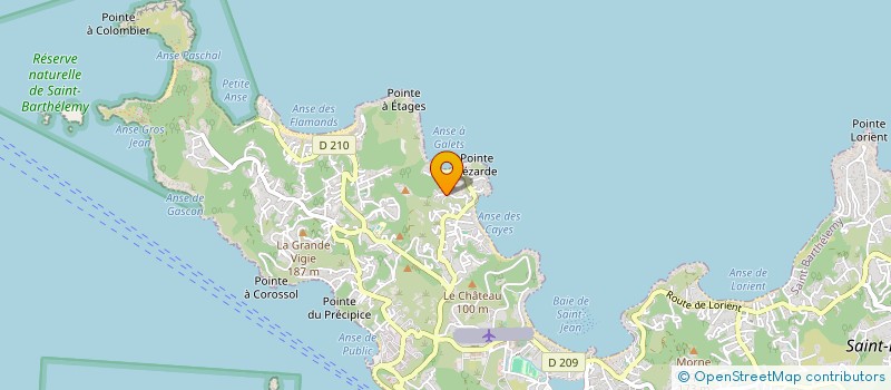 localisation de l'entreprise CORAMONA à SAINT-BARTHELEMY