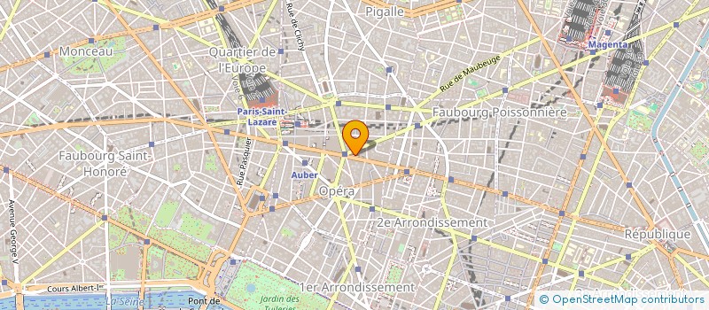 localisation de l'entreprise CORANET  PARIS