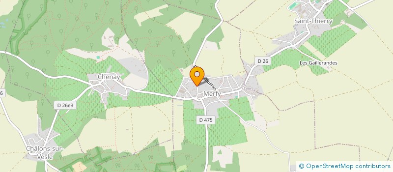 localisation de l'entreprise CORANJE  LOIVRE