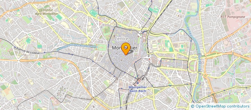 localisation de l'entreprise CORAPI à MONTPELLIER