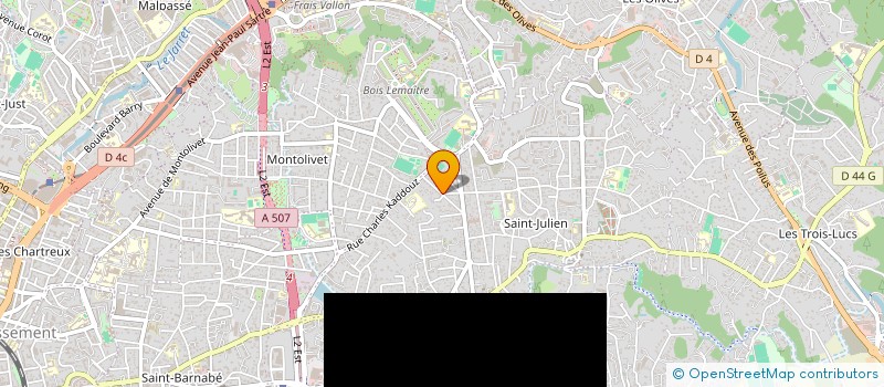 localisation de l'entreprise CORAU à MARSEILLE