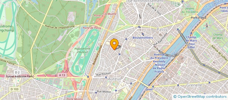 localisation de l'entreprise CORAVIM  PARIS