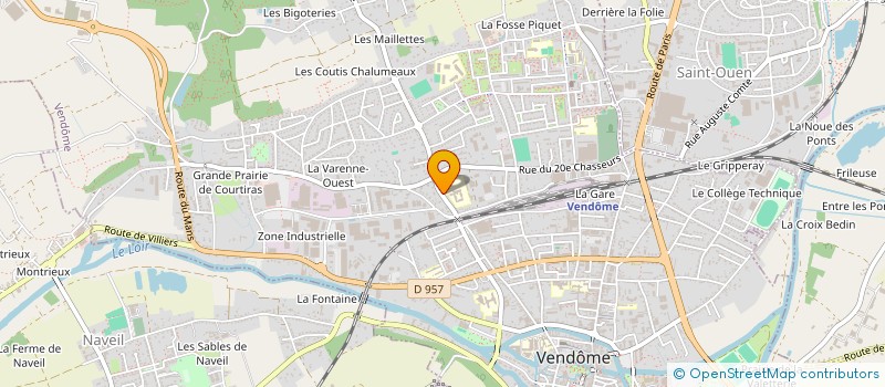 localisation de l'entreprise CORB'EAU à SAINT-BRIEUC