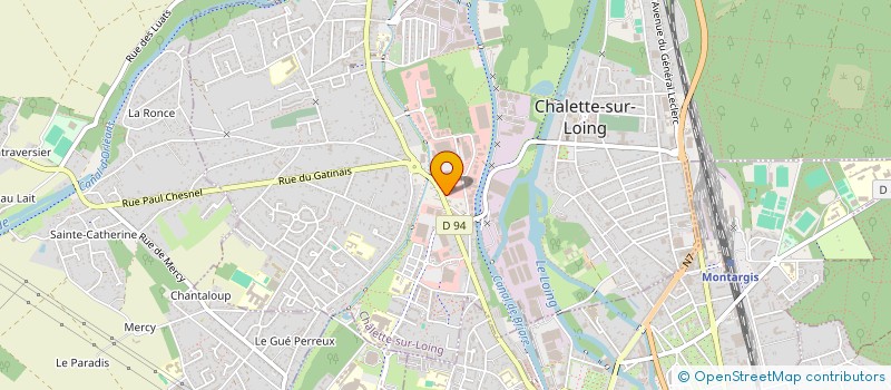 localisation de l'entreprise CORBACI YUSUF à CHALETTE-SUR-LOING
