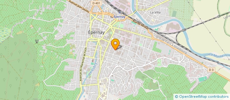 localisation de l'entreprise CORBAVIE à EPERNAY