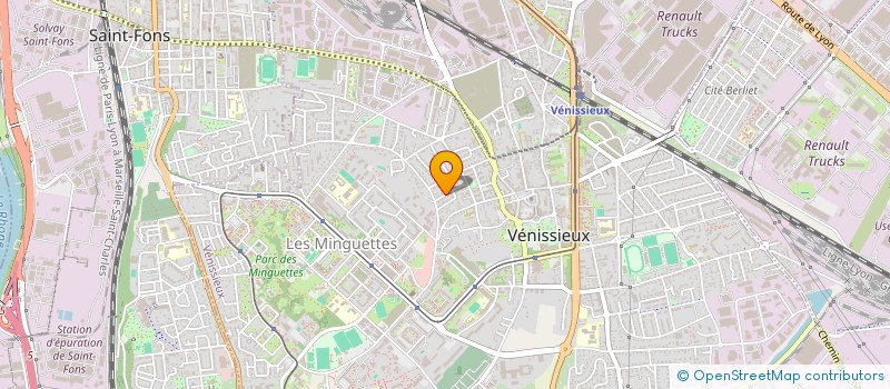 localisation de l'entreprise CORBE  VENISSIEUX