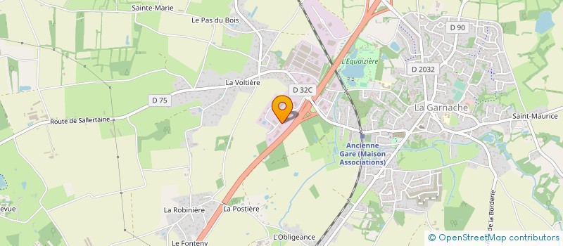 localisation de l'entreprise CORBE CLIMATIQUE à LA GARNACHE
