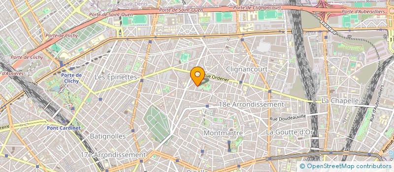 localisation de l'entreprise CORBEAU UTILIA à PARIS