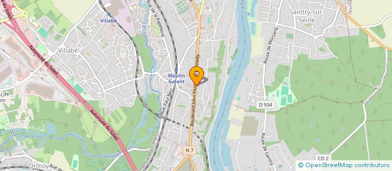 localisation de l'entreprise CORBEIL AUTOMOBILES SERVICES à CORBEIL-ESSONNES