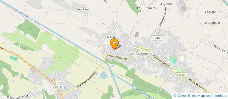 localisation de l'entreprise CORBELIN KINE  CORBELIN