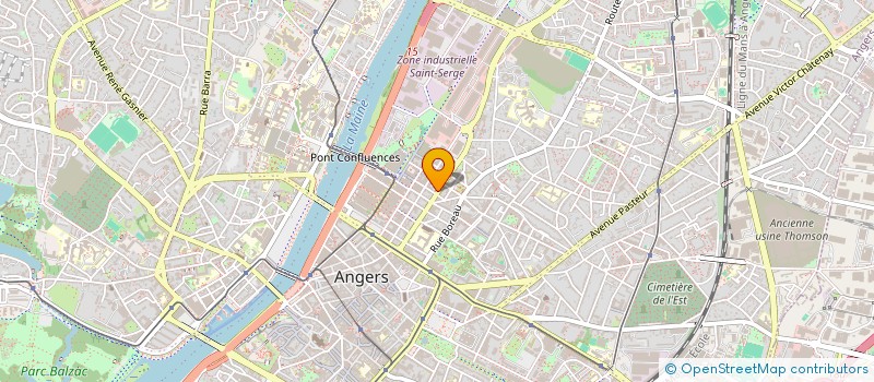 localisation de l'entreprise CORBET IT à ANGERS