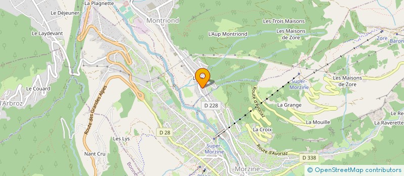 localisation de l'entreprise CORBETT  MORZINE
