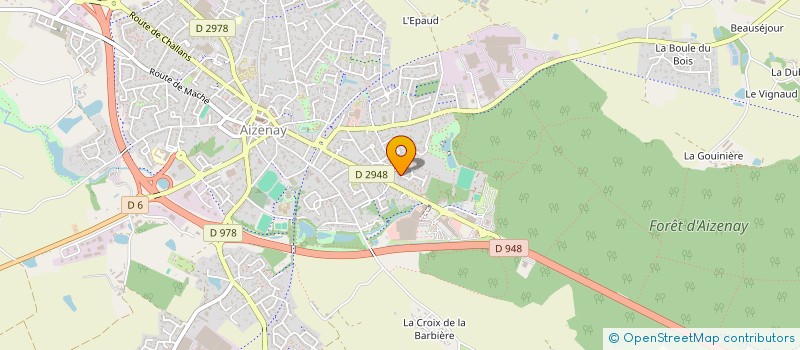 localisation de l'entreprise CORBI'BAT  AIZENAY