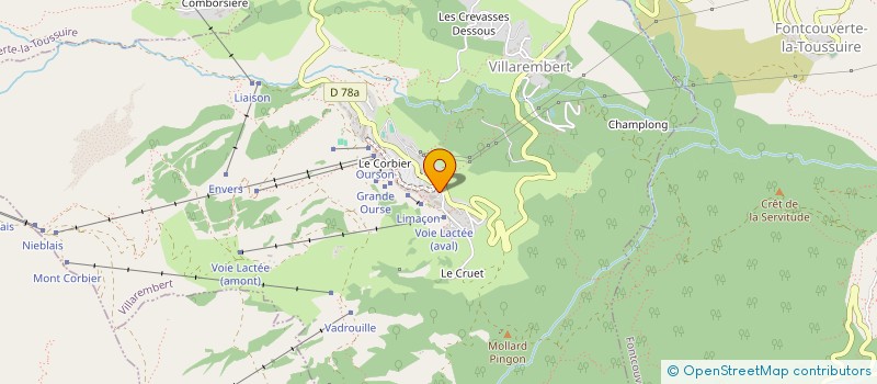 localisation de l'entreprise CORBIER-BRETON  VILLAREMBERT