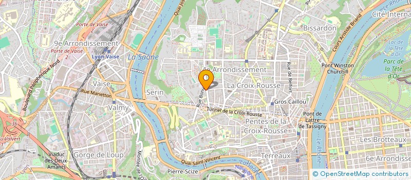 localisation de l'entreprise CORBIER - GALLIER  LYON