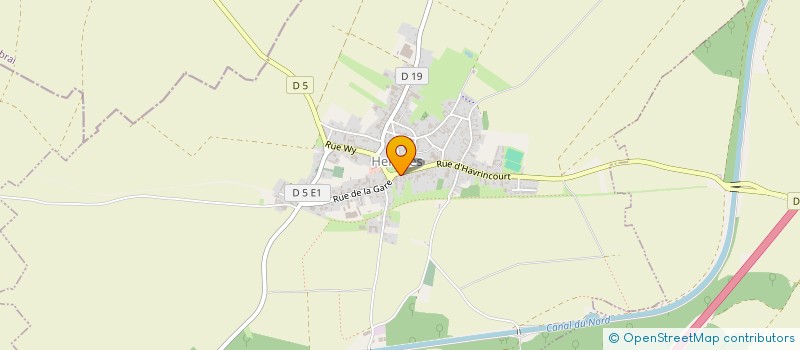 localisation de l'entreprise CORBIER INVEST  HERMIES