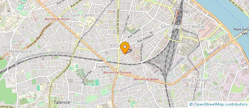 localisation de l'entreprise CORBIERE à BORDEAUX