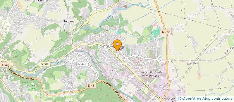 localisation de l'entreprise CORBIERE DUVERNOY  PONT-EVEQUE