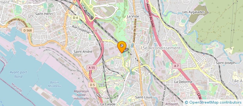 localisation de l'entreprise CORBIERES PLAISANCE à MARSEILLE 16EME