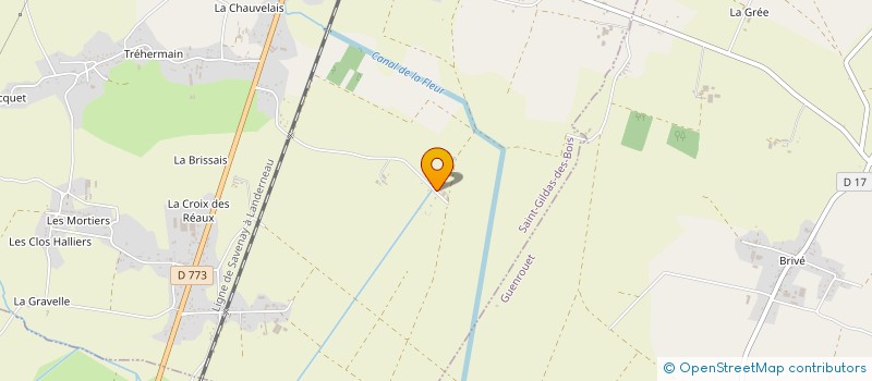 localisation de l'entreprise CORBIN  SAINT-GILDAS-DES-BOIS