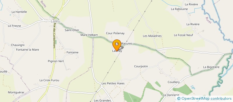 localisation de l'entreprise CORBIN COEXPLOITATION à COULONGES-SUR-SARTHE