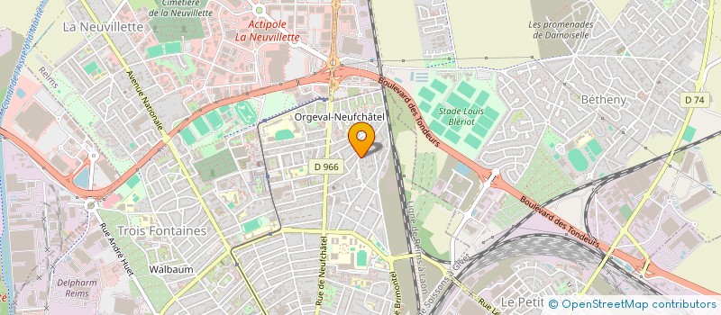 localisation de l'entreprise CORBIN MILOSEVIC INDIVISION  REIMS
