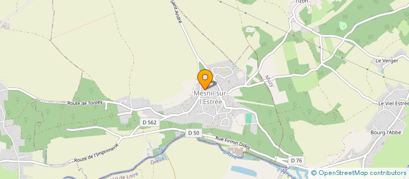 localisation de l'entreprise CORBIN-RENARD  MESNIL-SUR-L'ESTREE