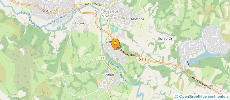 localisation de l'entreprise CORBINEAU  SAINT-PEE-SUR-NIVELLE