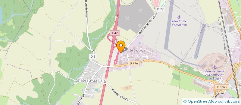 localisation de l'entreprise CORBIOLI à CHATEAU-GAILLARD