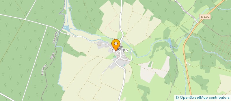 localisation de l'entreprise CORBOT  CHEVIGNY