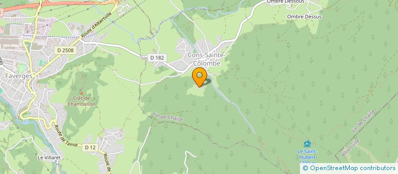 localisation de l'entreprise CORC  TALLOIRES-MONTMIN