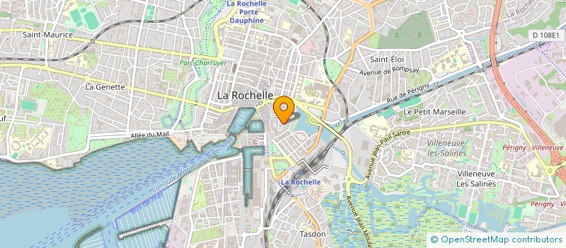 localisation de l'entreprise CORCA CAISS ORGAN CTRE ATLANTI à LA ROCHELLE
