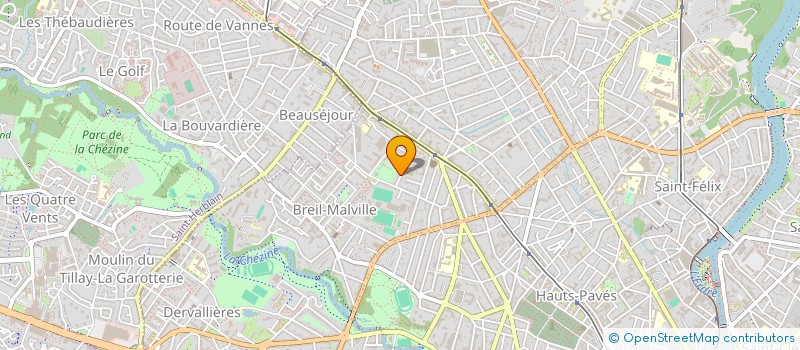 localisation de l'entreprise CORCAB à NANTES