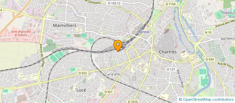 localisation de l'entreprise CORCLEM à CHARTRES