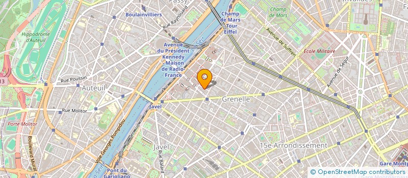 localisation de l'entreprise CORCOS ALEXANDRE IMMOBILIER  PARIS