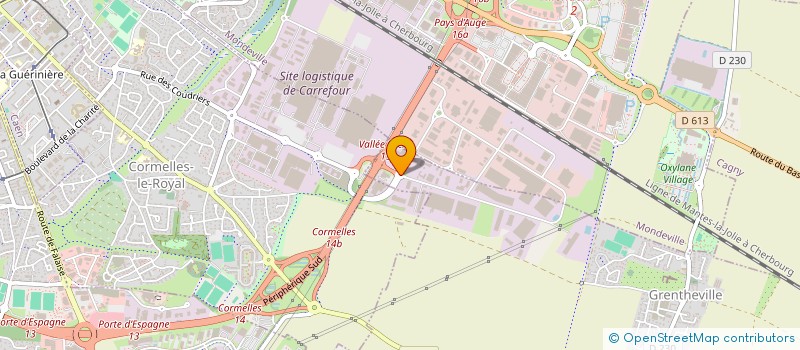 localisation de l'entreprise CORD  ETERVILLE