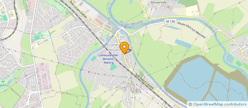 localisation de l'entreprise CORD'EAST à SAULXURES-LES-NANCY