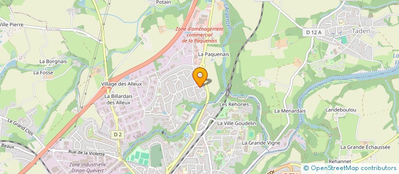 localisation de l'entreprise CORDACTIONS à TADEN