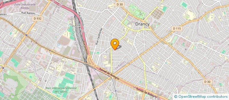 localisation de l'entreprise CORDE ET COUV à DRANCY