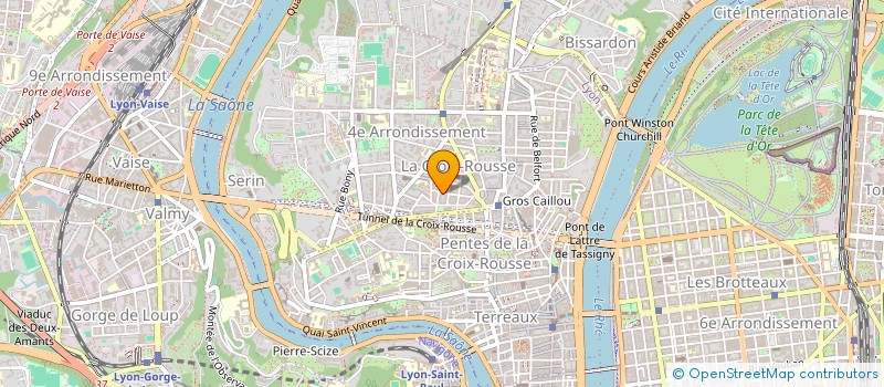 localisation de l'entreprise CORDEETECH  LYON 4EME