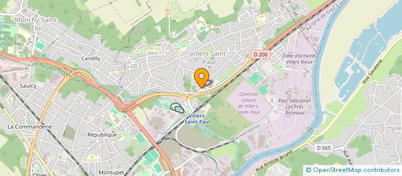 localisation de l'entreprise CORDEIRO  VILLERS-SAINT-PAUL