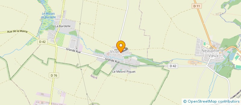 localisation de l'entreprise CORDEIRO AUTOMOBILES  VICQ