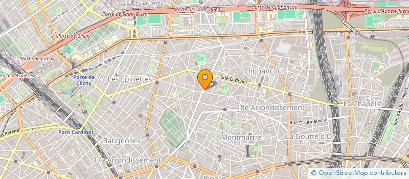localisation de l'entreprise CORDEIRO VINHEIRAS ASCENSEURS à PARIS